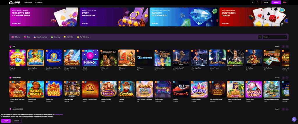 Discover the Thrills of Casiny Casino Australia Discover the Thrills of Casiny Casino Australia
